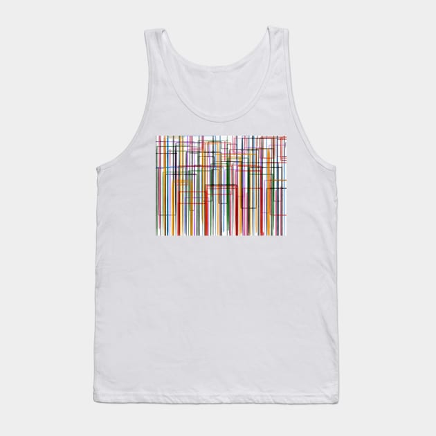 Think Outside the Box Tank Top by tziggles